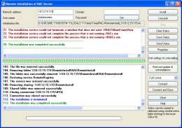 Ferne Installierung des RAC Servers. RAC  Remote Desktop, Fernwartung, Fernzugriff und Remote Support.