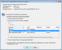 RAC  Remote Desktop, Fernwartung, Fernzugriff und Remote Support.