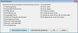 Senden der Postnachrichten. RAC  Remote Desktop, Fernwartung, Fernzugriff und Remote Support.