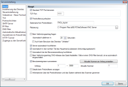Servereinstellung. RAC  Remote Desktop, Fernwartung, Fernzugriff und Remote Support.