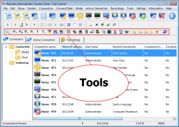 Tools. RAC - Remote Desktop, Remote Access, Remote Support, Service Desk, Remote Administration.