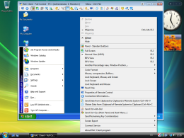 Remote access to a Windows® computer (800x600) - control properties are set using the toolbar or menu. RAC - Remote Desktop, Remote Access, Remote Support, Service Desk, Remote Administration.