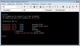 Lnea de comando. RAC - Software para el control remoto del PC y de la administracin alejada.